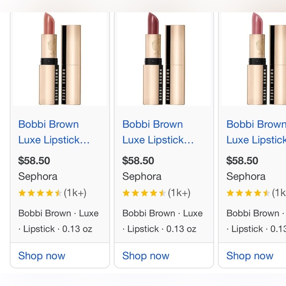 Bobbi Brown Luxe Lipstick in Boutique Brown 3.5g - Picture 3 of 3